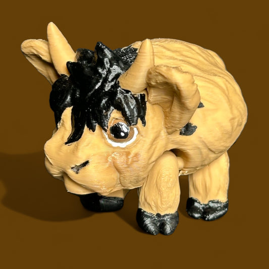 Highland Cow Puff