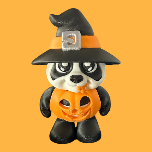 Pumpkin Panda Desk Buddy